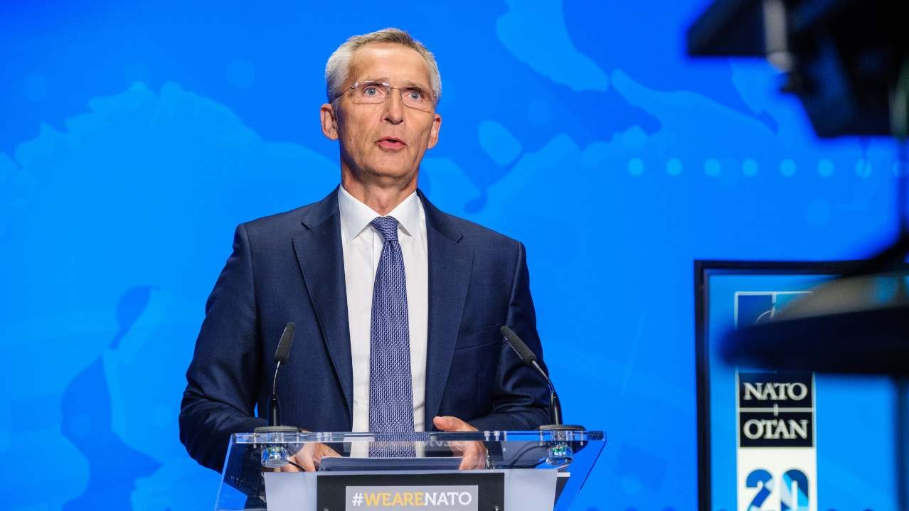 NATO Accuses "Afghan Power Loser" For The Taliban's Fast Takeover.